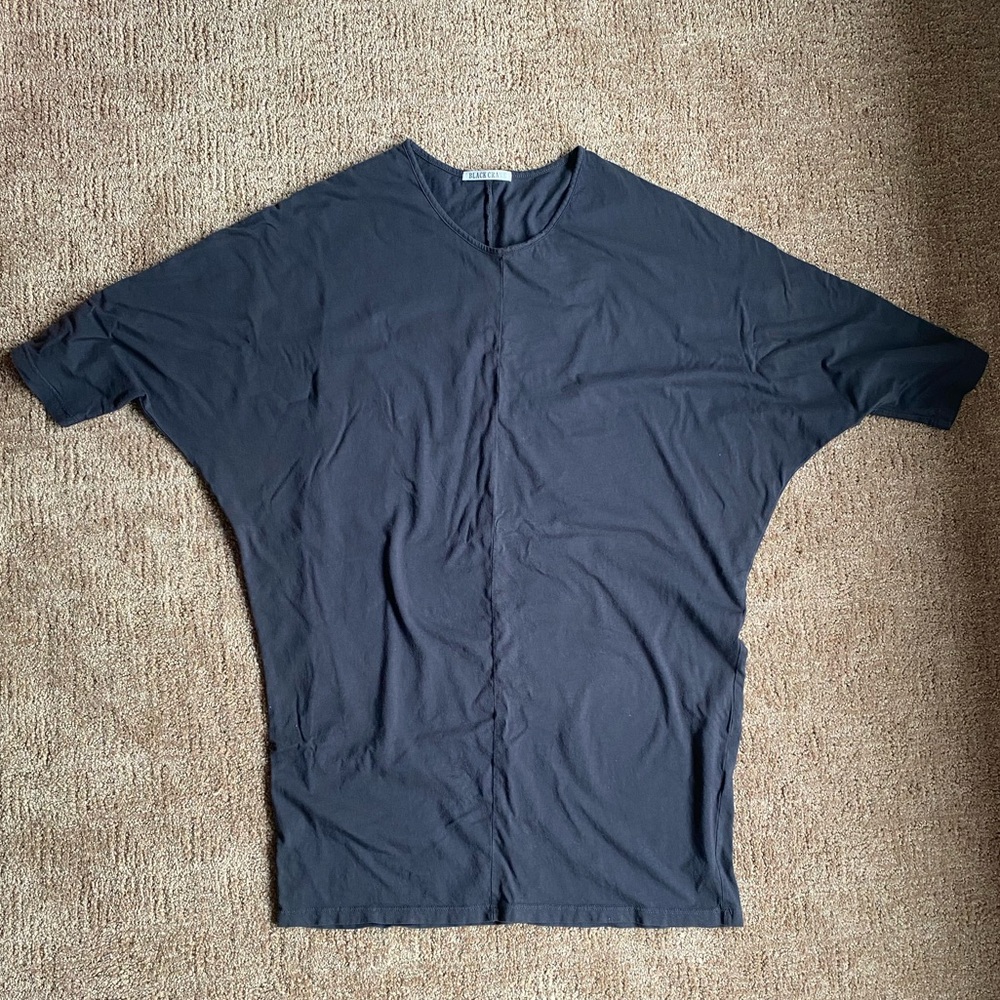 Black Crane batwing t-shirt dress